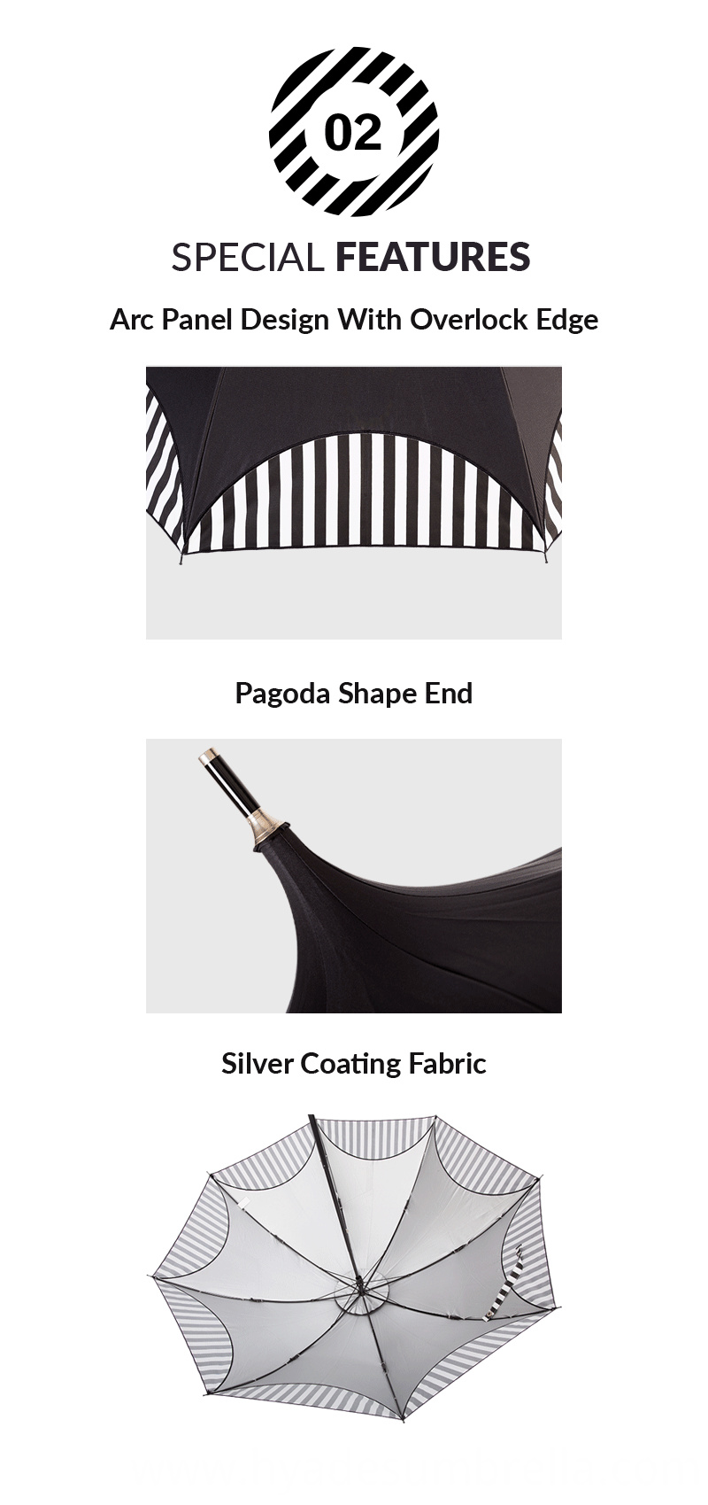 Waterproof Folding Pagoda Umbrella Waterproof Folding Pagoda Umbrella